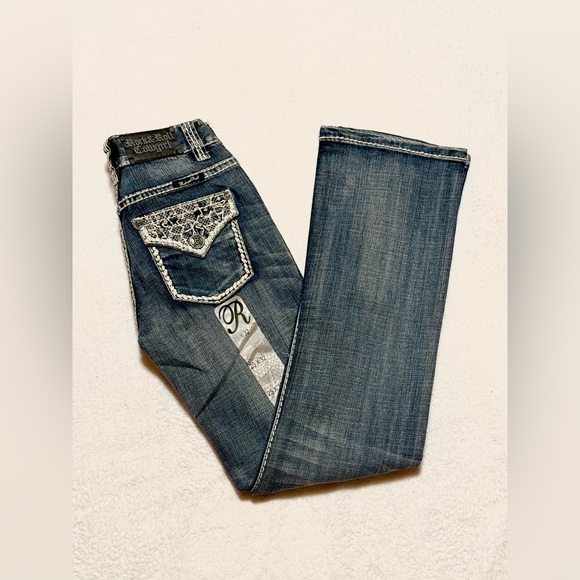 Rock & Roll Cowgirl Denim - Rock & Roll Cowgirl Medium Rise Boot Cut Jeans